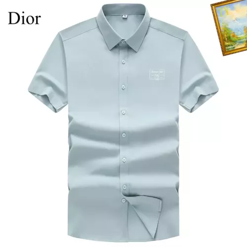 Wholesale Christian Dior Shirts Short Sleeved For Men #1289802 $38.00 USD, Wholesale Quality Replica Christian Dior Shirts