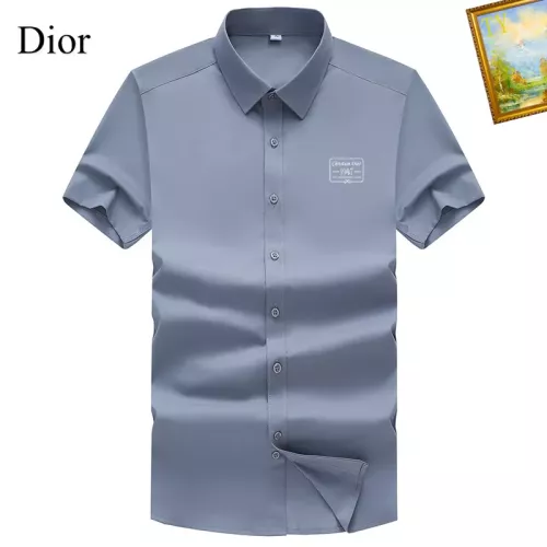 Wholesale Christian Dior Shirts Short Sleeved For Men #1289803 $38.00 USD, Wholesale Quality Replica Christian Dior Shirts