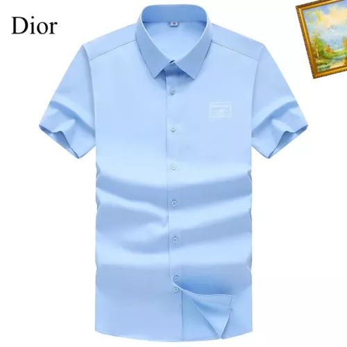 Wholesale Christian Dior Shirts Short Sleeved For Men #1289804 $38.00 USD, Wholesale Quality Replica Christian Dior Shirts