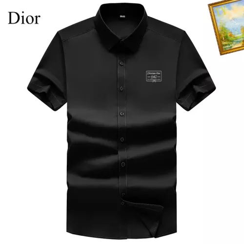 Wholesale Christian Dior Shirts Short Sleeved For Men #1289805 $38.00 USD, Wholesale Quality Replica Christian Dior Shirts