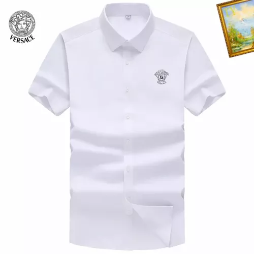 Wholesale Versace Shirts Short Sleeved For Men #1289806 $38.00 USD, Wholesale Quality Replica Versace Shirts