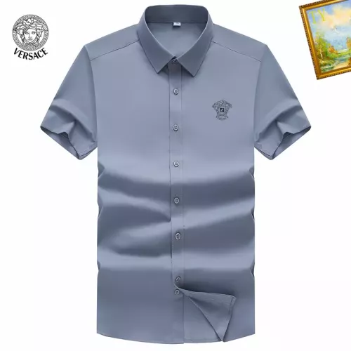 Wholesale Versace Shirts Short Sleeved For Men #1289809 $38.00 USD, Wholesale Quality Replica Versace Shirts