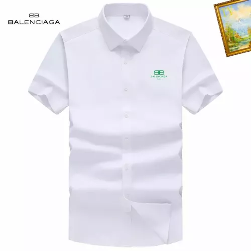 Wholesale Balenciaga Shirts Short Sleeved For Men #1289811 $38.00 USD, Wholesale Quality Replica Balenciaga Shirts