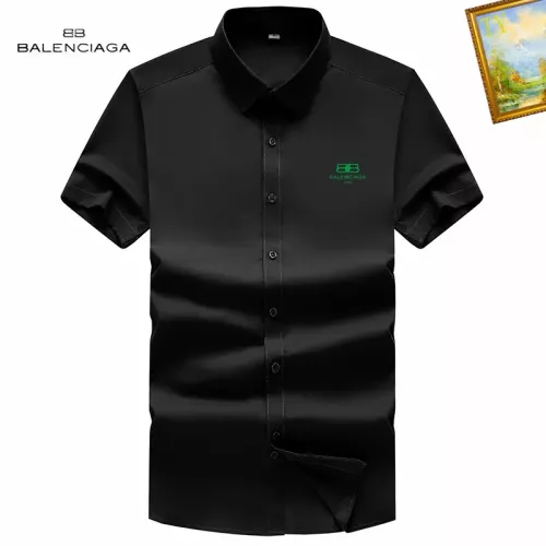 Wholesale Balenciaga Shirts Short Sleeved For Men #1289815 $38.00 USD, Wholesale Quality Replica Balenciaga Shirts