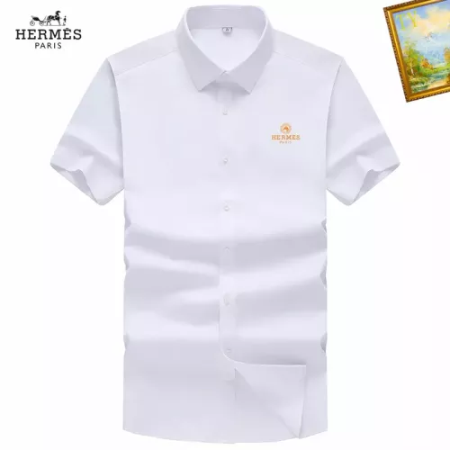 Wholesale Hermes Shirts Short Sleeved For Men #1289816 $38.00 USD, Wholesale Quality Replica Hermes Shirts