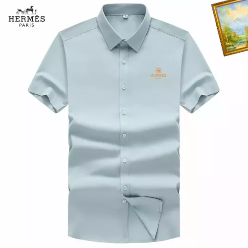 Wholesale Hermes Shirts Short Sleeved For Men #1289817 $38.00 USD, Wholesale Quality Replica Hermes Shirts