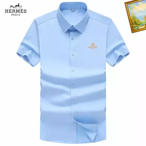 Wholesale Hermes Shirts Short Sleeved For Men #1289818 $38.00 USD, Wholesale Quality Replica Hermes Shirts