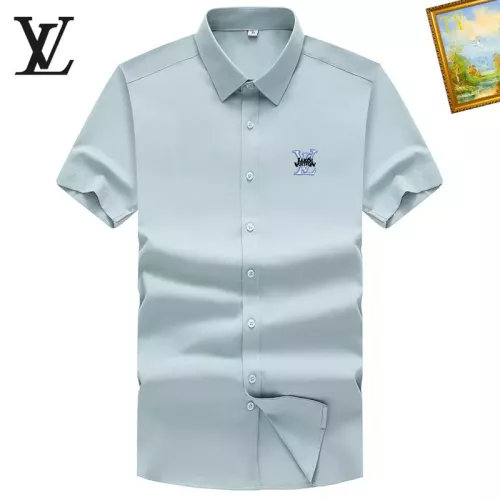 Wholesale Louis Vuitton LV Shirts Short Sleeved For Men #1289822 $38.00 USD, Wholesale Quality Replica Louis Vuitton LV Shirts