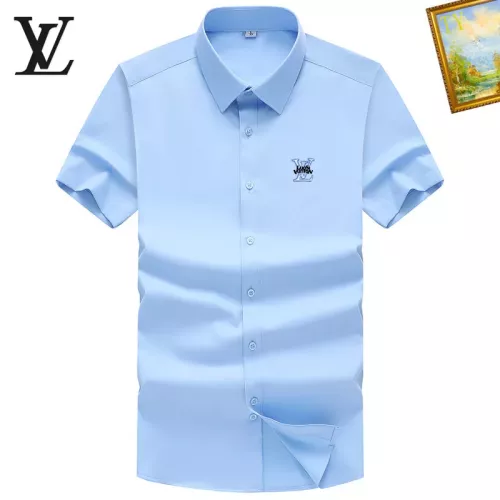Wholesale Louis Vuitton LV Shirts Short Sleeved For Men #1289823 $38.00 USD, Wholesale Quality Replica Louis Vuitton LV Shirts