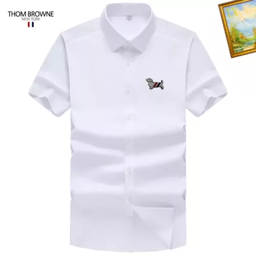 Wholesale Thom Browne TB Shirts Short Sleeved For Men #1289831 $38.00 USD, Wholesale Quality Replica Thom Browne TB Shirts