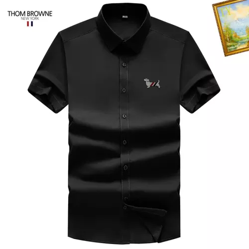 Wholesale Thom Browne TB Shirts Short Sleeved For Men #1289835 $38.00 USD, Wholesale Quality Replica Thom Browne TB Shirts