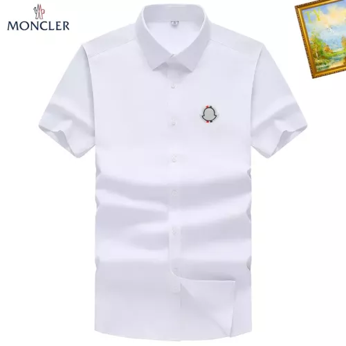 Wholesale Moncler Shirts Short Sleeved For Men #1289841 $38.00 USD, Wholesale Quality Replica Moncler Shirts