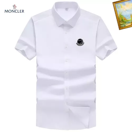 Wholesale Moncler Shirts Short Sleeved For Men #1289846 $38.00 USD, Wholesale Quality Replica Moncler Shirts