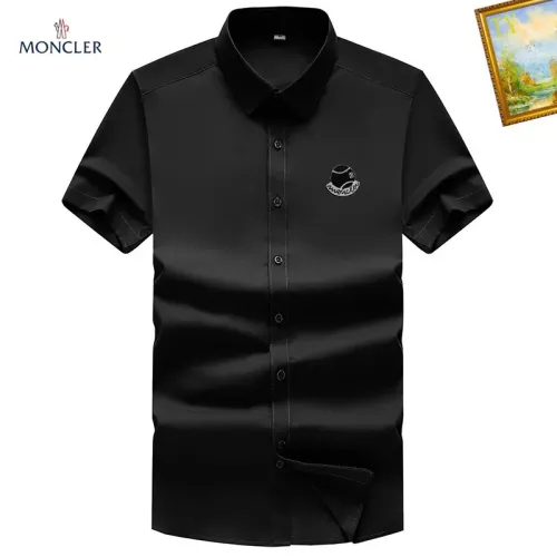 Wholesale Moncler Shirts Short Sleeved For Men #1289850 $38.00 USD, Wholesale Quality Replica Moncler Shirts