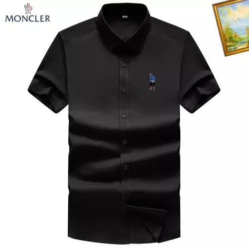 Wholesale Moncler Shirts Short Sleeved For Men #1289855 $38.00 USD, Wholesale Quality Replica Moncler Shirts