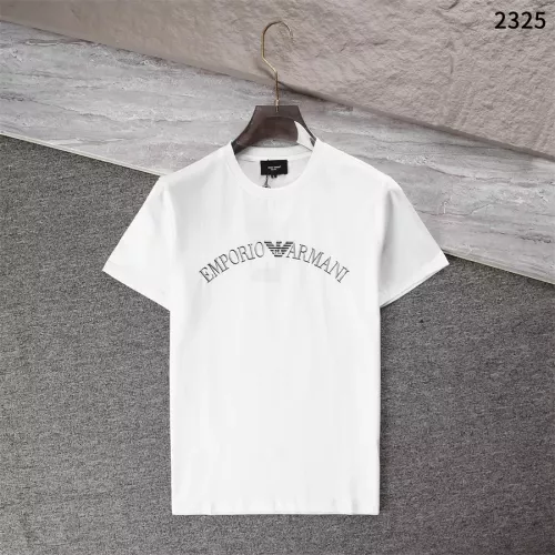 Wholesale Armani T-Shirts Short Sleeved For Men #1289886 $32.00 USD, Wholesale Quality Replica Armani T-Shirts