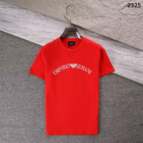 Wholesale Armani T-Shirts Short Sleeved For Men #1289887 $32.00 USD, Wholesale Quality Replica Armani T-Shirts