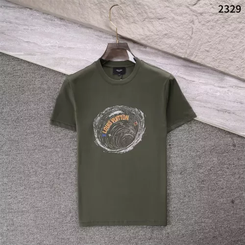 Wholesale Louis Vuitton LV T-Shirts Short Sleeved For Men #1289893 $32.00 USD, Wholesale Quality Replica Louis Vuitton LV T-Shirts