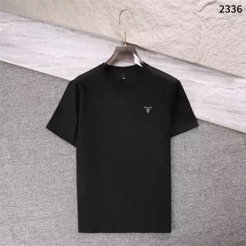 Wholesale Prada T-Shirts Short Sleeved For Men #1289917 $32.00 USD, Wholesale Quality Replica Prada T-Shirts