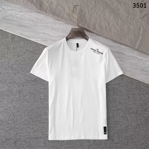 Wholesale Fendi T-Shirts Short Sleeved For Men #1289918 $32.00 USD, Wholesale Quality Replica Fendi T-Shirts