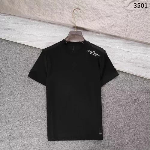 Wholesale Fendi T-Shirts Short Sleeved For Men #1289920 $32.00 USD, Wholesale Quality Replica Fendi T-Shirts