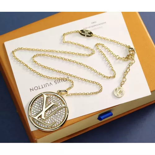 Wholesale Louis Vuitton Necklaces #1290127 $42.00 USD, Wholesale Quality Replica Louis Vuitton Necklaces