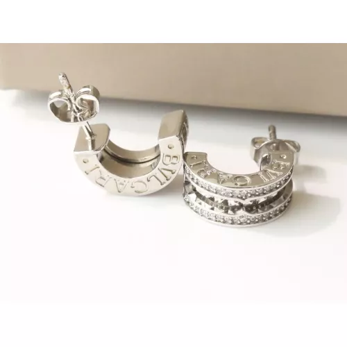 Wholesale Bvlgari Earrings For Women #1290228 $36.00 USD, Wholesale Quality Replica Bvlgari Earrings