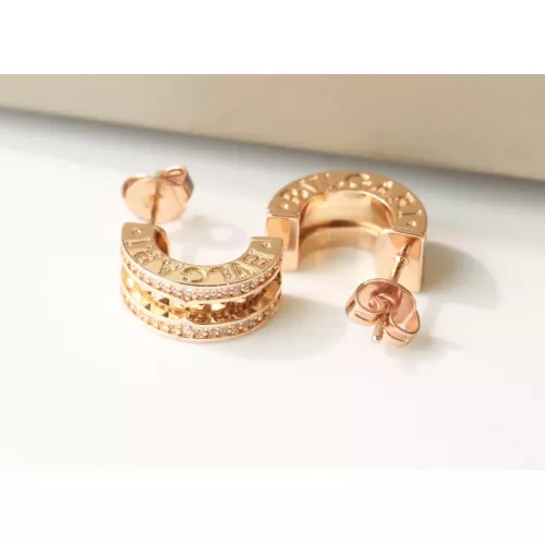 Wholesale Bvlgari Earrings For Women #1290229 $36.00 USD, Wholesale Quality Replica Bvlgari Earrings