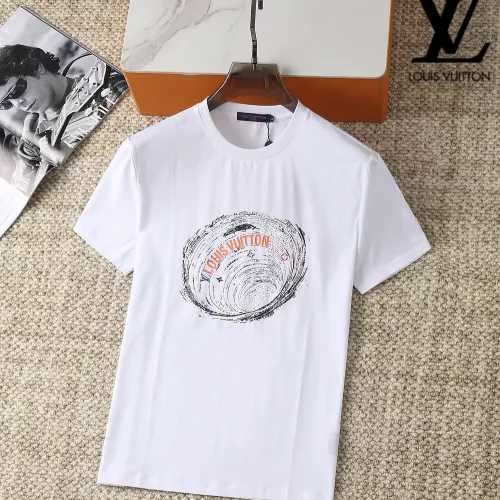 Wholesale Louis Vuitton LV T-Shirts Short Sleeved For Men #1290280 $38.00 USD, Wholesale Quality Replica Louis Vuitton LV T-Shirts