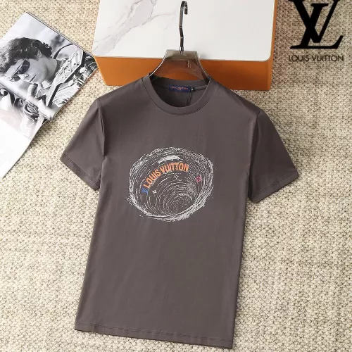 Wholesale Louis Vuitton LV T-Shirts Short Sleeved For Men #1290281 $38.00 USD, Wholesale Quality Replica Louis Vuitton LV T-Shirts