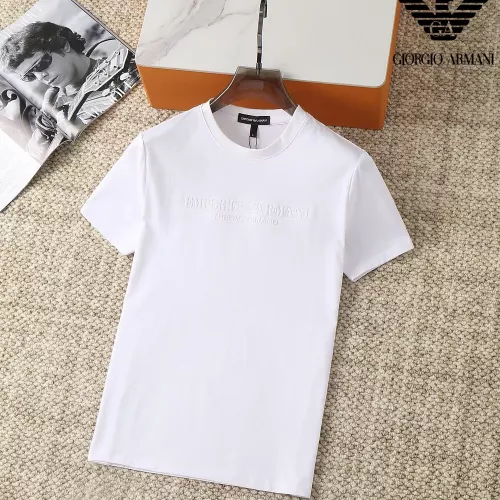 Wholesale Armani T-Shirts Short Sleeved For Men #1290285 $38.00 USD, Wholesale Quality Replica Armani T-Shirts