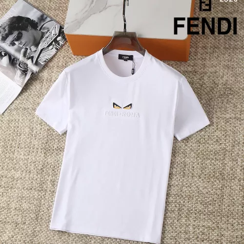 Wholesale Fendi T-Shirts Short Sleeved For Men #1290299 $38.00 USD, Wholesale Quality Replica Fendi T-Shirts