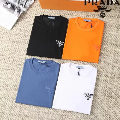 Replica Prada T-Shirts Short Sleeved For Men #1290303 $38.00 USD for Wholesale