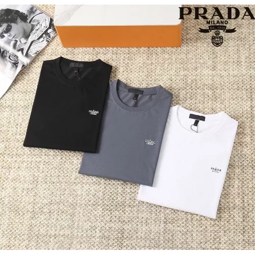 Replica Prada T-Shirts Short Sleeved For Men #1290306 $38.00 USD for Wholesale