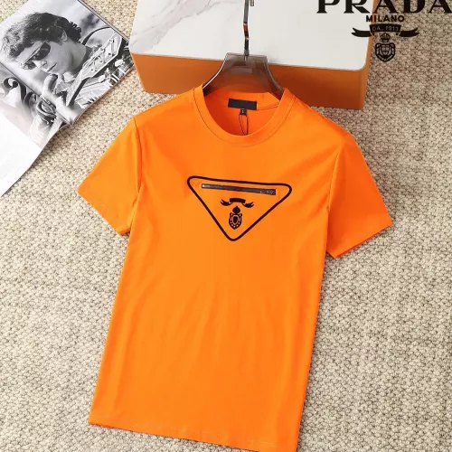 Wholesale Prada T-Shirts Short Sleeved For Men #1290310 $38.00 USD, Wholesale Quality Replica Prada T-Shirts