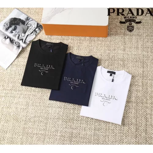 Replica Prada T-Shirts Short Sleeved For Men #1290319 $38.00 USD for Wholesale