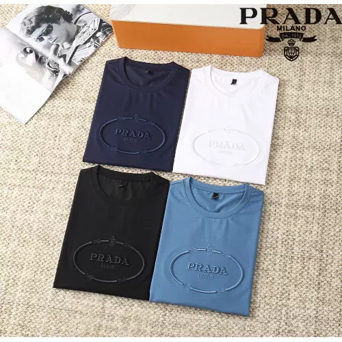 Replica Prada T-Shirts Short Sleeved For Men #1290320 $38.00 USD for Wholesale