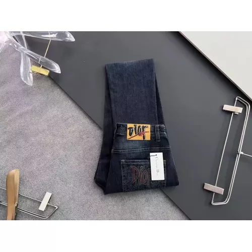 Replica Christian Dior Jeans For Men #1290345 $45.00 USD for Wholesale