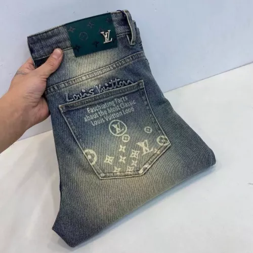 Wholesale Louis Vuitton LV Jeans For Men #1290362 $48.00 USD, Wholesale Quality Replica Louis Vuitton LV Jeans