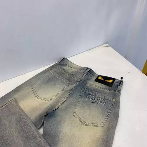 Replica Fendi Jeans For Men #1290363 $48.00 USD for Wholesale