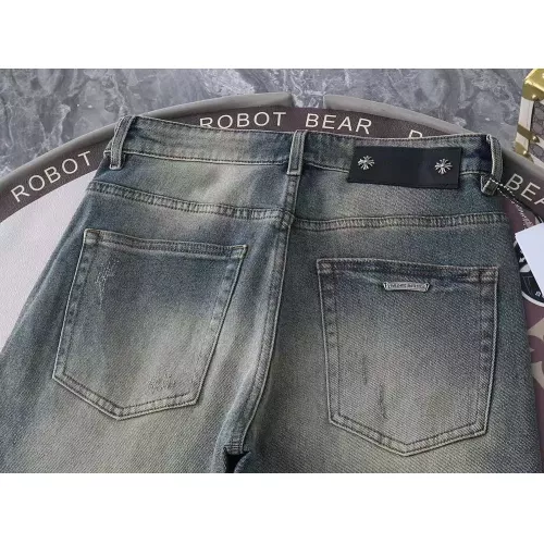 Replica Chrome Hearts Jeans For Men #1290369 $48.00 USD for Wholesale