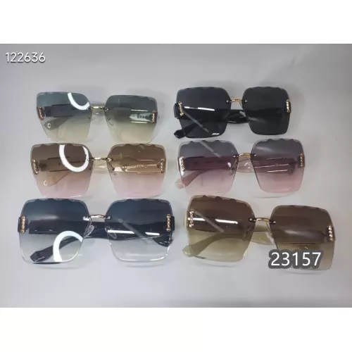 Replica Hermes Fashion Sunglasses #1290453 $25.00 USD for Wholesale