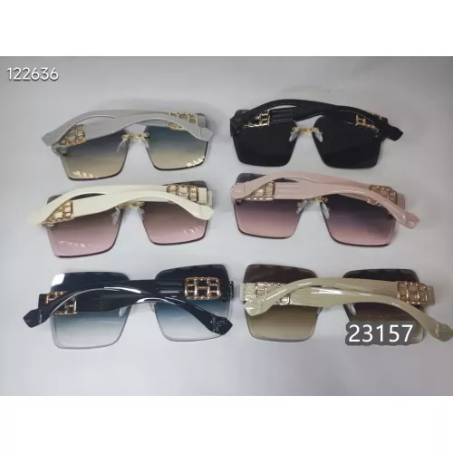 Replica Hermes Fashion Sunglasses #1290453 $25.00 USD for Wholesale