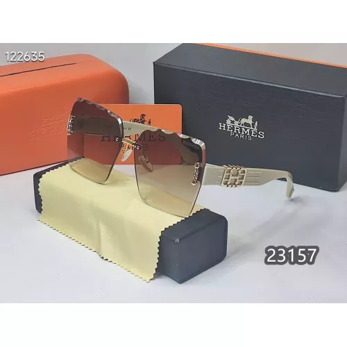 Wholesale Hermes Fashion Sunglasses #1290454 $25.00 USD, Wholesale Quality Replica Hermes Fashion Sunglasses