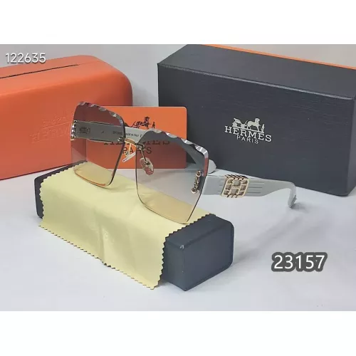 Wholesale Hermes Fashion Sunglasses #1290455 $25.00 USD, Wholesale Quality Replica Hermes Fashion Sunglasses