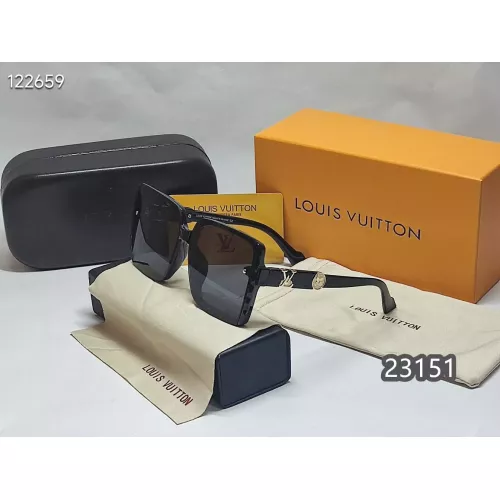 Wholesale Louis Vuitton Sunglasses #1290468 $25.00 USD, Wholesale Quality Replica Louis Vuitton Sunglasses