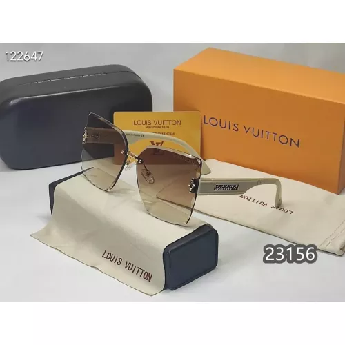 Wholesale Louis Vuitton Sunglasses #1290478 $25.00 USD, Wholesale Quality Replica Louis Vuitton Sunglasses