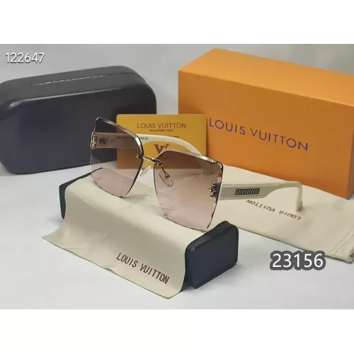 Wholesale Louis Vuitton Sunglasses #1290479 $25.00 USD, Wholesale Quality Replica Louis Vuitton Sunglasses