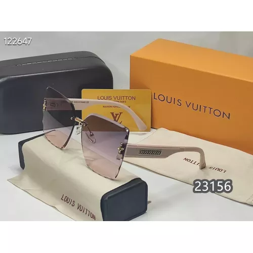 Wholesale Louis Vuitton Sunglasses #1290480 $25.00 USD, Wholesale Quality Replica Louis Vuitton Sunglasses