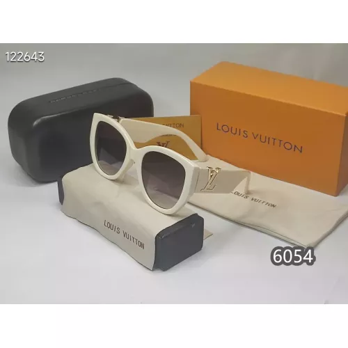 Wholesale Louis Vuitton Sunglasses #1290486 $25.00 USD, Wholesale Quality Replica Louis Vuitton Sunglasses